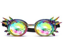 2018 Kaleidoscope Colourful Glasses Rave Festival Party EDM Sunglasses Diffracted Lens spectacles gafas de sol mujer okulary B205589317