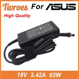 Adapter AC Laptop Charger Adapter 19V 3.42A 65W 5.5*2.5mm For ASUS X550C A450C Y481C V85 A52F X450 X450L X550V X501LA X551C X555 Power