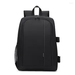 Backpack JINNUOLANG 30L Large Capacity For DSLR Camera Outdoor Pography Back Packs Multifunction Travelling Nylon Waterproof