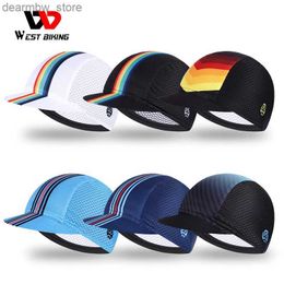 Cycling Caps Masks WEST BIKING Summer Cycling Skull Caps Anti-UV Bike Hat Helmet Liner Men Women Outdoor Running Skiing Motorcycle Bicycle Caps L48