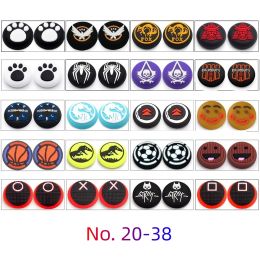 Speakers No.2038 Thumb Grip Cap For Xbox Series X/S XBOXONE 360 E Gameing Controller thumbstick grip caps For Playstation 5 PS5 Slim