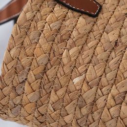 evening bags designer Grass Woven Bag celinfe Summer Large Capacity Underarm Single Shoulder Beach Premium Womens Crossbody 37Z6