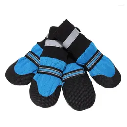 Dog Apparel Shoes Rain Breathable And Non Stuffy Feet Solid Rubber Wear-resistant Sole Medium To Large Pet