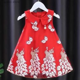 Girl's Dresses Girls Summer Dress 2024 New Fashion Childrens Princess Dress Summer Baby Girls Casual Dresses Clothes 7 8 10 12 Years Old Kids
