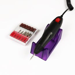 Nail Art Kits Professional Electric Acrylic Drill File Machine Kit Bits Manicure EU US Plug OR88