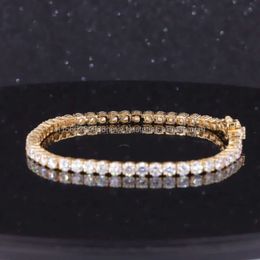 Latest Design Moissanite Diamond Bracelets with Elegant Looking Tennis Chain Necklace for Men and Women