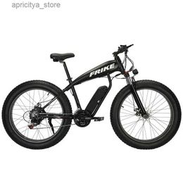 Bikes 36/48V 5-10A 350W Lithium Florick 26-Inch Lithium Battery Fat Tire Snow off-Road Ectric Power Bicyc Mountain Bike L48