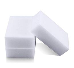 100pcslot White Magic Eraser Sponge Removes Dirt Soap Scum Debris for All Types of Surfaces Universal Cleaning Sponge Home Au5399455