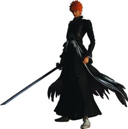 26cm Play Arts Kai Bleach Kurosaki Ichigo Japanese Anime Figures One Piece Action Pvc Model Collection For Girls Kids Lover Gift5106651