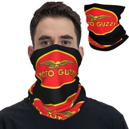 Scarves MOTO GUZZI MOTORCYCLE Bandana Neck Gaiter Printed Wrap Scarf Multifunctional Headwear Hiking Unisex Adult Winter