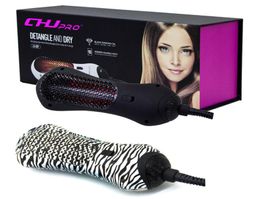 Detangler Hair Brush Detangling Dryer Brush Massage Comb Infrared Hair Care Brush Comb Hair Dryer US EU UK Plug1600270