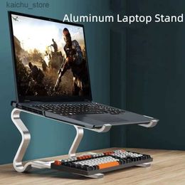 Other Computer Components Aluminium laptop stand portable gaming laptop stand compatible with 1018 inch computer anti slip base suitable for Macbook Lenovo Dell Y24