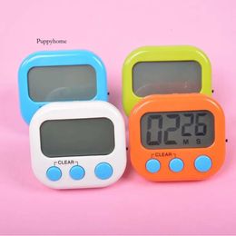 Kitchen Timers 7 Colors Digital Multi-Function Count Down Up Electronic Egg Timer Kitchen Baking LED Display Timing Reminder Sn1964 0418