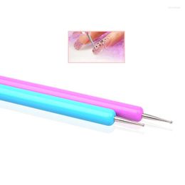 Nail Brushes Wholesale- TSW Art Dotting Paint Pen Rhinestone Strap For Salon Decorating Tool 0411A
