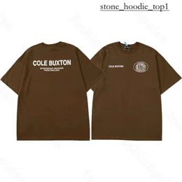 Cole Buxton 2024 Designer Summer Men's T-shirts Streetwear Letter Printed Cole Casual Trendy Short Sleeve Men Women Cole Buxton T Shirt European Size S-2XL 3577