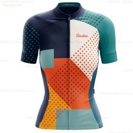 Summer Women Cycling Set MTB Bike Clothing Women Racing Bicycle Clothes Ropa Ciclismo Cycling Wear Team Cycling Jersey Set 240419