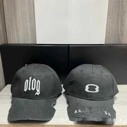 Designer BA Home Correct letter embroidered baseball cap high-end trend Instagram influencer Little Red book the same couple hat for men and women