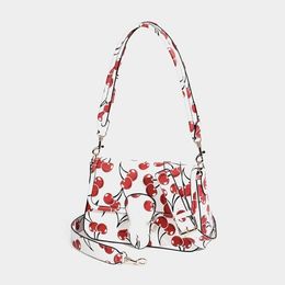 Cherry red spring/summer new designer bag Crossbody single shoulder leather bag Bride Bridesmaids star style