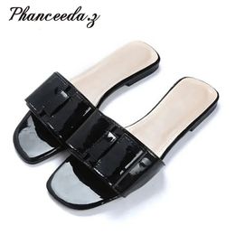 2024 big Size 6 - 11 shoes women sandals Shoes Summer Fashion Slippers Womens Casual Flats Flip Flops #23123003 240402