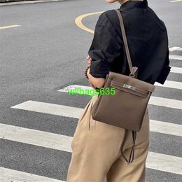 Leather Backpack Bags Trusted Luxury Ky Handbag 5805 Togo Cowhide Backpack have logo HB2CDE