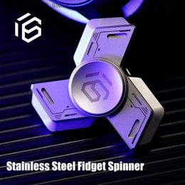 Novelty Games Fidget Spinner Alloy EDC Manual Spinner Pressure Reducing Toy Children and Adults Fun Gift Q240418