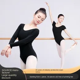 Stage Wear Adult Dance Attire Girls' Latin Practise Long Sleeved Jumpsuits Graded Performance