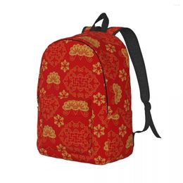 Backpack Colorful Mandala Design Retro Floral University Backpacks Youth Durable High School Bags Modern Rucksack