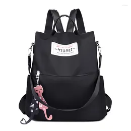 School Bags Versatile Oxford Fabric Large Capacity Women's Backpack Fashion Casual Travel For Women