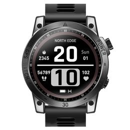 North Edge Cross Fit3 GPS Watches Men Sport Watch HD AMOLED Display Smartwatch for Men Alloy Male IP68 Silica Gel Round Ltd.