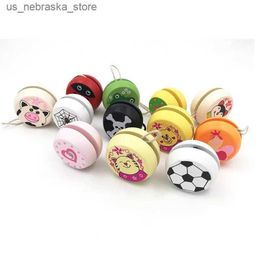 Yoyo Childrens Yoyo Cute Animal Print Wooden Yoyo Toy Ladybug Toy Childrens Yoyo Creative Yoyo Childrens Toy Q2404182