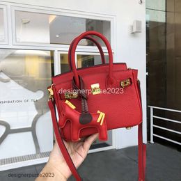 Fashion Handbag Lady Leather Tote Classic Layer Pure Capacity Grain Large Bag Women's Designer First Bags Cowhide Litchi O998