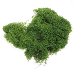 Decorative Flowers Bonsai Simulated Moss Turf Crafts Artificial For Planters Silk Cotton False Decor