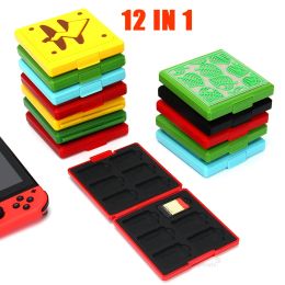 Speakers Dropshipping NEW For Nintend Switch 12 in 1 Portable Game Card Storage Case Card Holder Box for NS Switch OLED Game Console