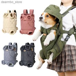 Dog Carrier Winter Pet Do Backpack Thicken Warm Cat Backpack Hands Free Portable Travel Do Carrier for Small Dos Windproof Safety Pet Ba L49