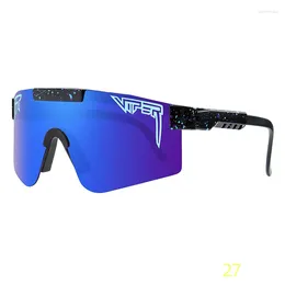 Sunglasses 27 Colours Men's Windproof Sports Cycling Glasses UV400 Women's Outdoor Mountaineering Running Wholesa