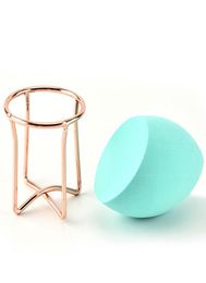 Metal Makeup Sponge Holder Brand Beauty Makeup Puff Rack Powder Puff Blender Storage Rack Sponge Drying Stand Holder8107589