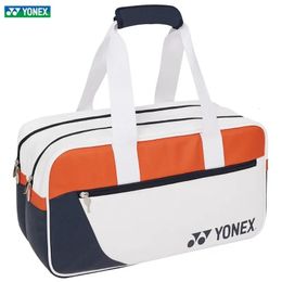 High Quality Durable Badminton Racket Sports Bag PU Leather Mini Tournament 23 Pieces Tennis Racquet Unisex White 240402