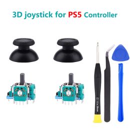 Joysticks Joysticks Replacement for Playstation 5 DualSense PS5 Controller Screwdriver 2K3 Ohm Analogue 3D Thumbstick Repair Parts Kit