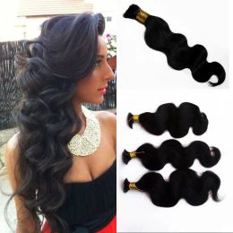 Bulks Human Braiding Hair Bulk No Weft Body Wave Bulk Hair Mongolian Hair Crochet Braids Natural Colour FDSHINE