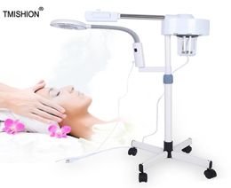 Steam Stand Magnifier Beauty Lamp Magnifying Lighted Beauty Salon Tool Nail Makeup Tattoo Light Skin Care Acne Removal Home Spa CX1854586