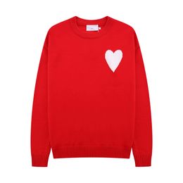 Autumn 2024 Women's Knitted Pullover Sweater Crew Neck Long Sleeve Trendy Heart Embroidered Women's Pullover Women's Hot Selling New Tops