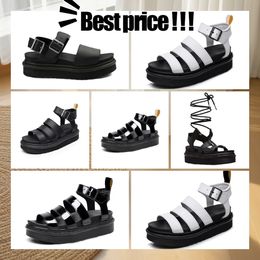 Designer Brand Flip Flops Sandals Flat Beach Women's Genuine Leather Sandal Black White Black Sexy Slippers 36-45 HIGH quality fashion pink Strap tower buckle