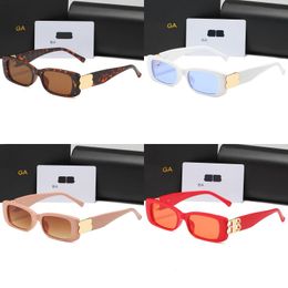 Designer sunglasses women sunglasses men square gradient lenses full frame womens sunglasses leopard style plated gold eyewear fashion mz129 C4