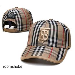 B hat baseball cap Designer cool snap football sports Hats Burbrys hat girl summer lattice baseball hat trendsetter casual hat cap sun hat snapbacks KI3D