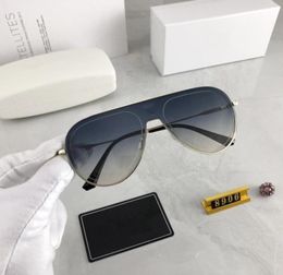 2022 Fashion designer sunglasses 8909 sheet kitten eye frame millionaire outdoor protection eyewearretro avantgarde style top9974376