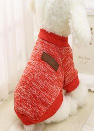 Dog Apparel Pet Sweater Cat Coat Puppy Costume Clothes Colorful Cotton 2021 Warm Outfit Winter Supplies4890253