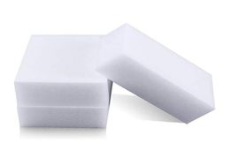 100pcslot White Magic Eraser Sponge Removes Dirt Soap Scum Debris for All Types of Surfaces Universal Cleaning Sponge Home Au2156989