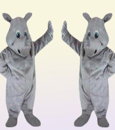 2020 brand new Rhino Mascot Costume Character Adult Sz 011152368