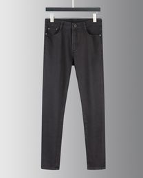 Новые джинсы женский мужской лейбл для женского лейбла мужская длинная слабая подсадка на молнии джинсы Fly Hole Geans g Джинсы черные G Дизайнерские брюки мужские брюки с прямыми ногами вымыты джинсовые брюки
