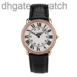 Stylish Carter Designer Watches for Men Women London SOLO Rear Diamond Set Manual Mechanical Watch Mens Business Designer Wrist Watch for Men